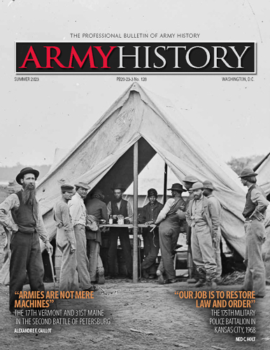 Army History Magazine 128